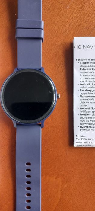 SmartWatch TW10 NAVY