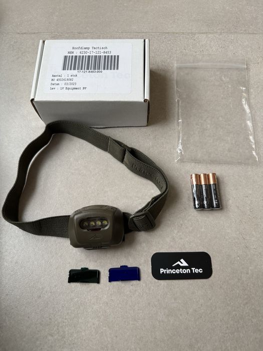 Ліхтар налобний Princeton Tec Quad Tactical 78 lm Olive Drab оригінал