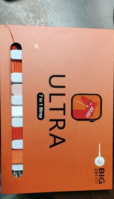 Smart eatch ultra 9 com acessorios