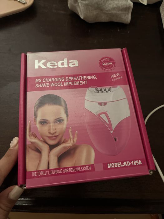 Depiladora nova
