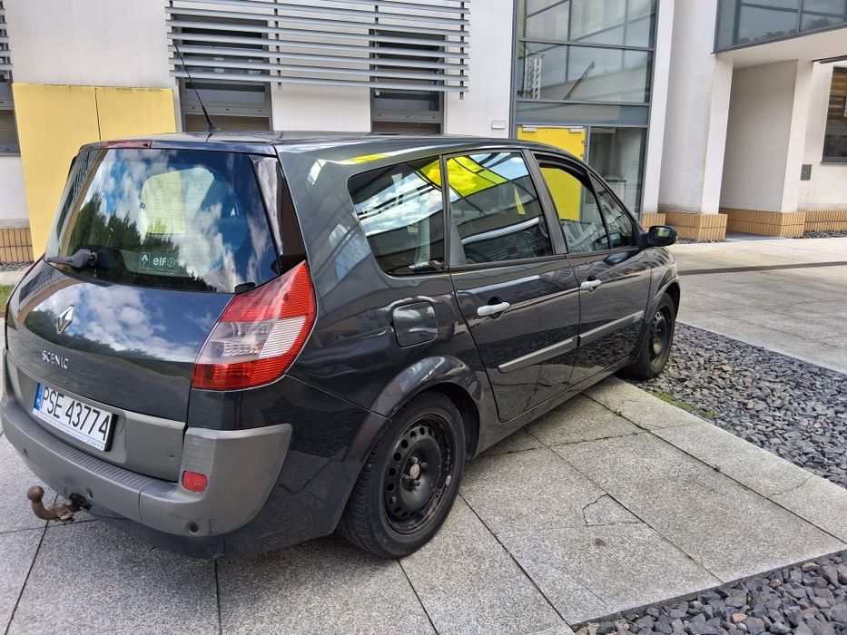 Renault Scenic 2005 rok 1,6 benzyna gaz siedem miejsc