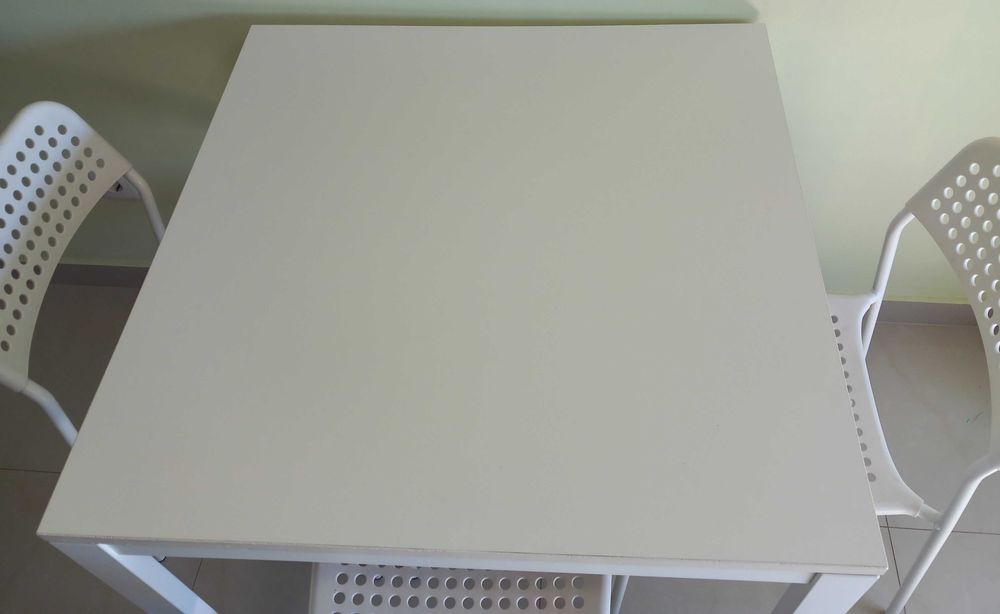 Conjunto Mesa e 3 Cadeiras Ikea Cozinha