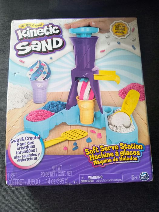 Kinetic Sand lody z piasku kinetycznego
