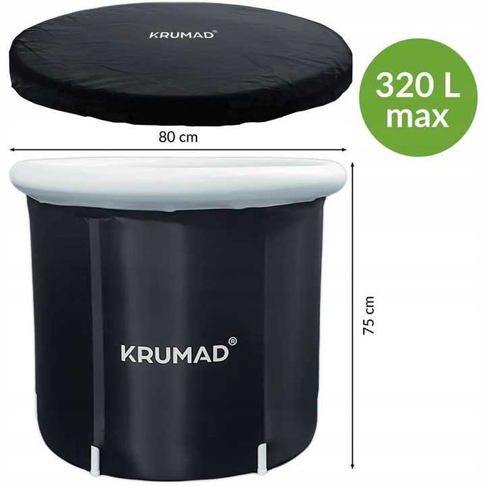 beczka do morsowania balia wanna lodowabasen dmuchany przenośny