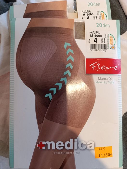 Jeansy ciążowe H&M Mama 44, 2 sukienki,rajstopy,getry