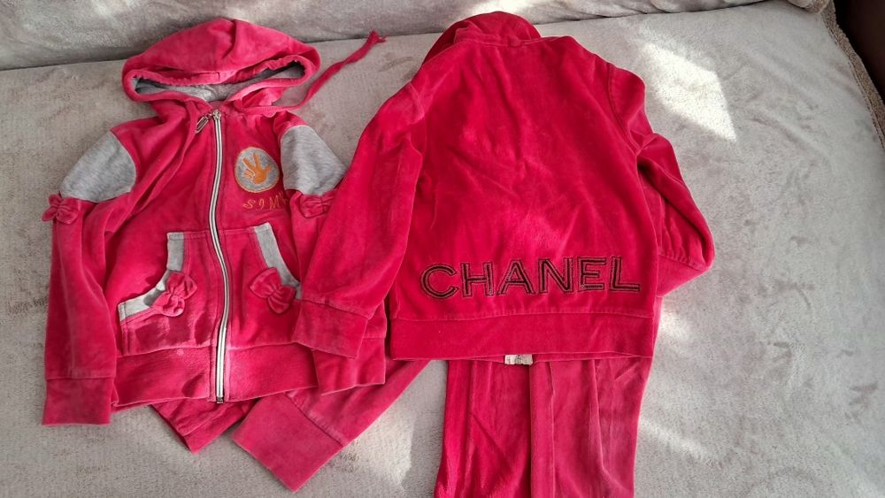 Велюрові костюми Фіксики і CHANEL