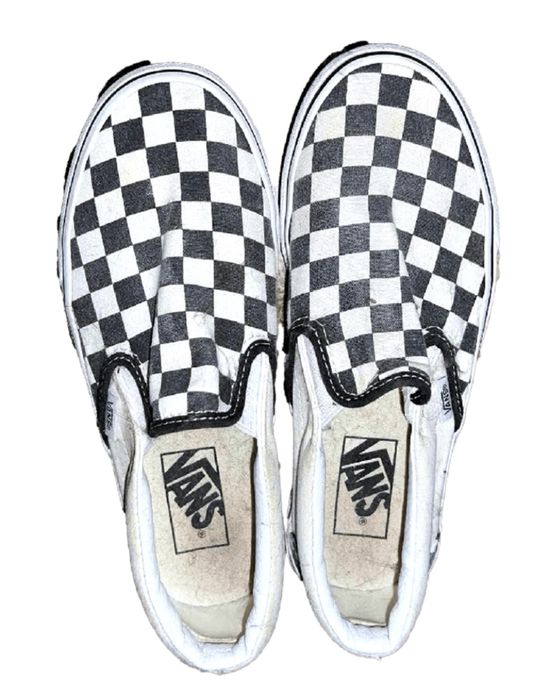 Vans кеди, сліпони у шашку