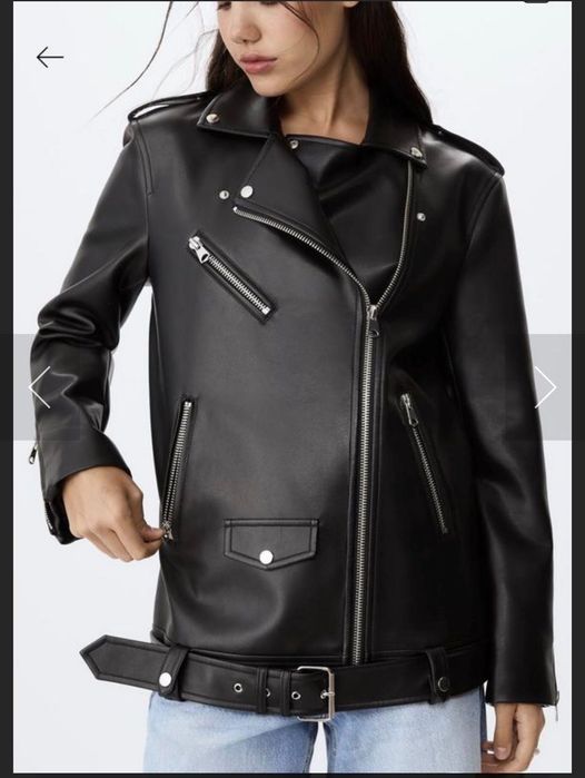 Косуха куртка stradivarius