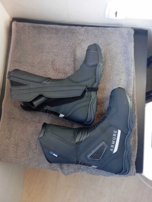 Botas Moto Armure Mack WP (Impermeáveis) – Tam. 41 – Excelente Estado