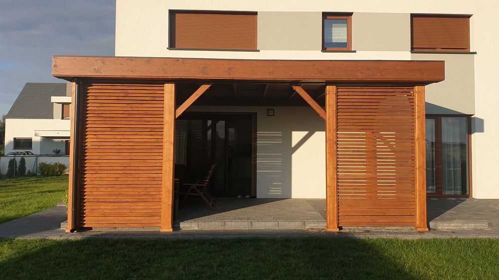 Zadaszenie 6,6 x 3,6 m Montaż Transport w cenie