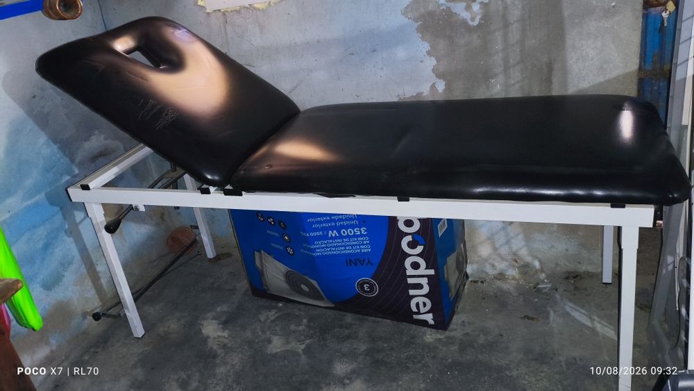 Cama, maca dobrável para massagem