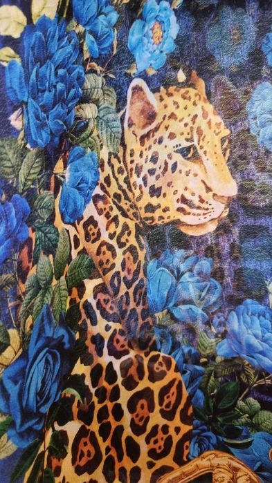 Sukienka jedwabna kaftan tunika Swarovski złoto