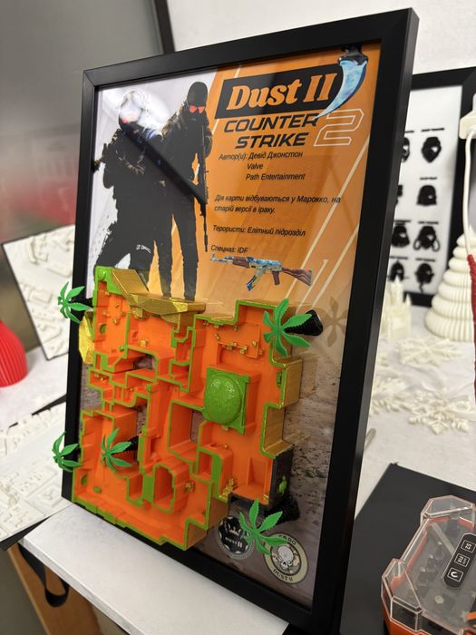Игра CS GO Dust 2 карта