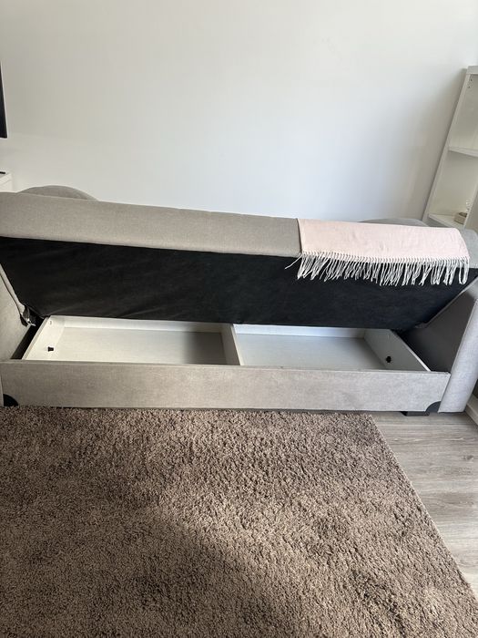 Sofá cama TOP STAR com baú