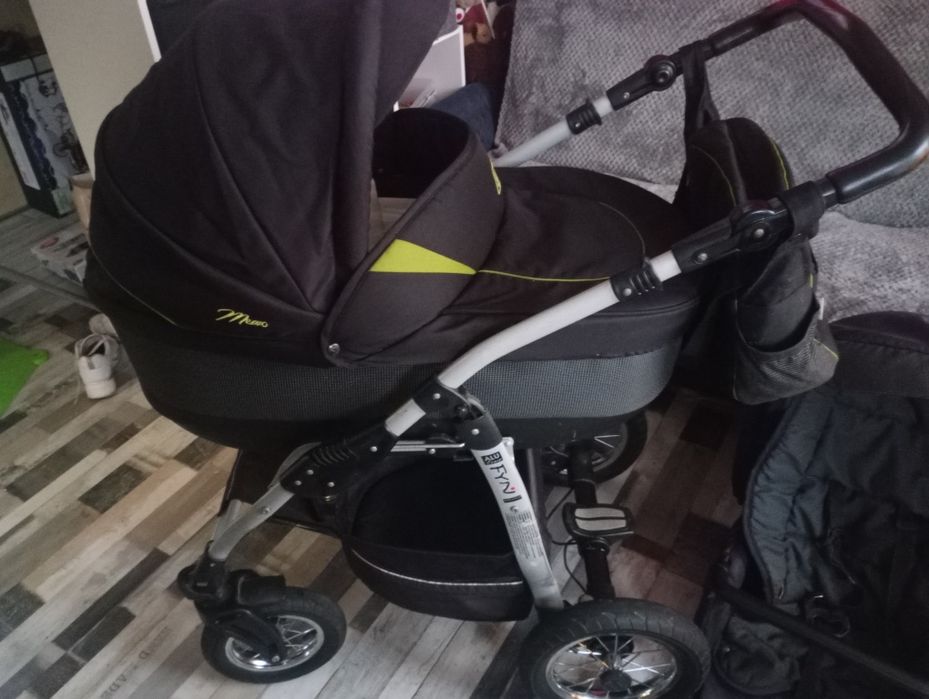 Wózek 2w1 głęboki gondola spacerówka