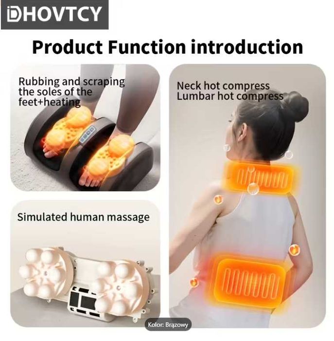 Podgrzewana Mata do Masażu raz używana