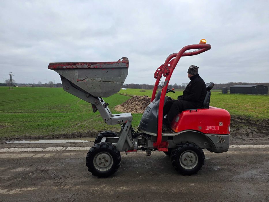 Wozidło Ausa 1000 kg   Wysoki wysyp   przebieg tylko 1790 mth