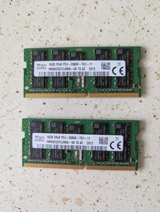 Pamięć RAM 32GB 2x16GB NAS DDR4 ECC 2666MHz SO-DIMM Synology DS923+ DS1522+ DS723+ DS1621+ DS1821+ DS2422+, QNAP TS-x73, TS-x73A, TS-h973AX