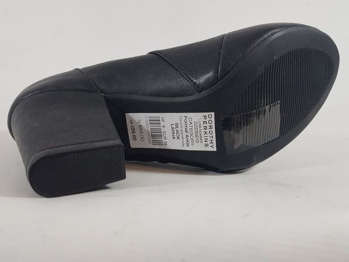 DOROTHY PERKINS botki damskie nowe ROZMIAR 39 UK 6 CZARN