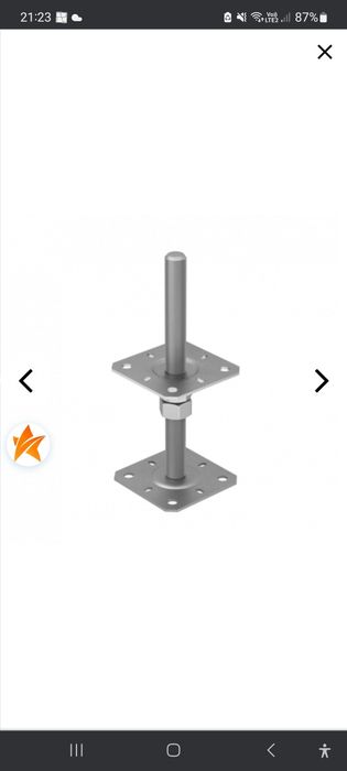 Podstawa słupa PSR M20 ocynk