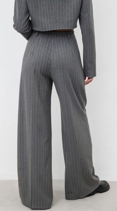 Штани палаццо сірі