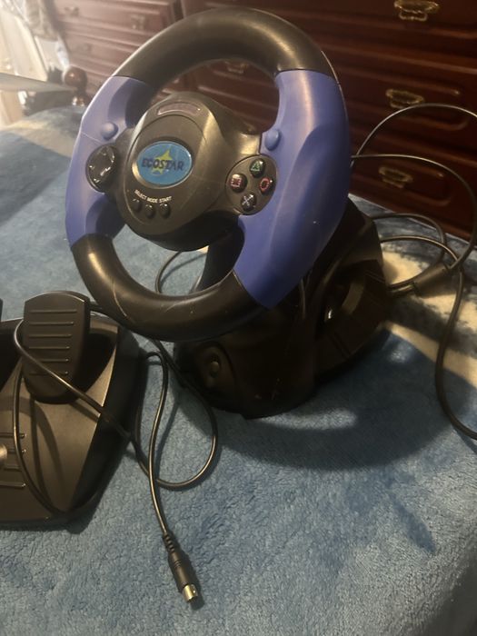 Volante e pedais ps2