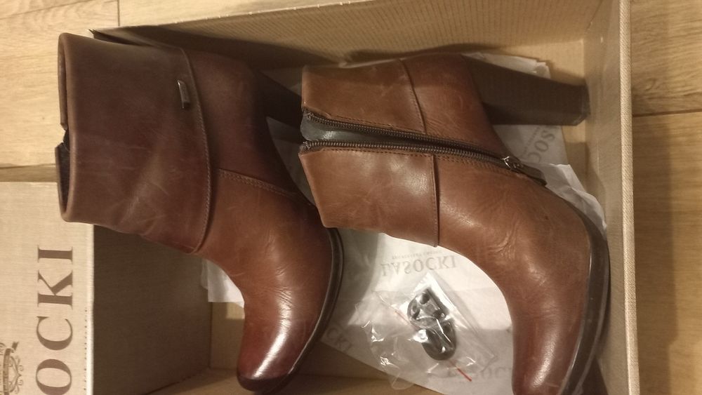 Półbuty skórzane roz 35