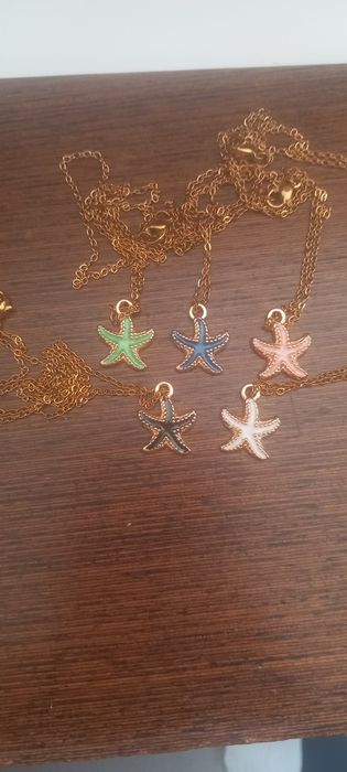 Colar com estrela do mar