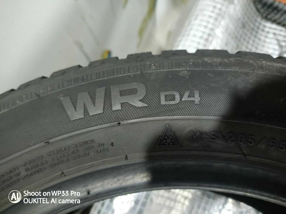 Шини Nokian 205/55R16. 4шт. Зима 2023р (641)