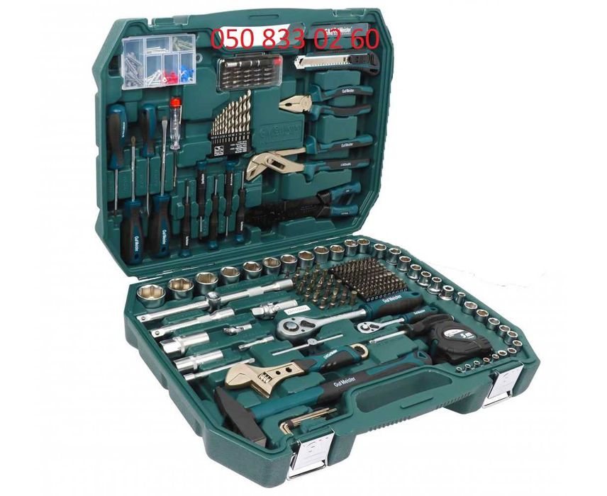 Набір інструментів Gut Meister 303шт набор инструментов GM-01303 НІмеч