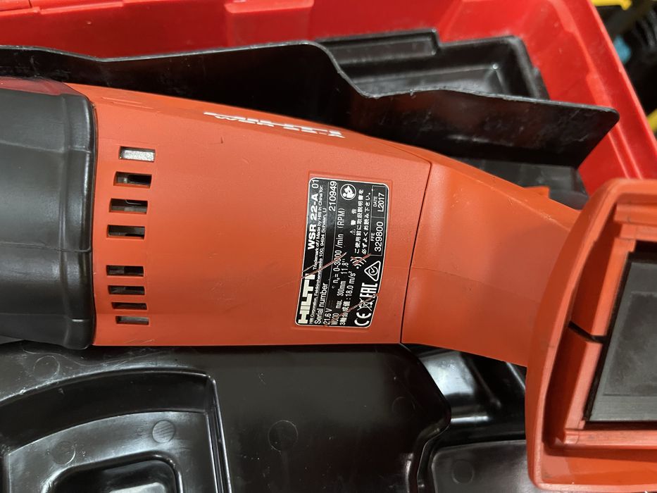 Hilti WSR 22-A / шабельна пила Хілті