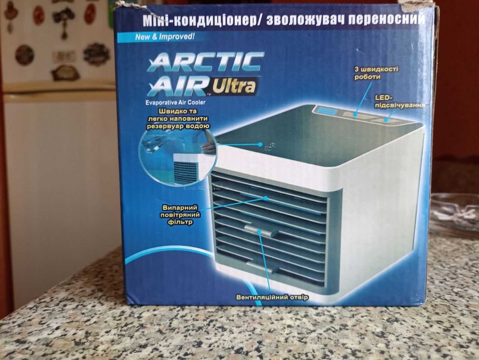 Кондиционер мини Arctic Air Ultra охлаждает, увлажняет 220В и USB 5В