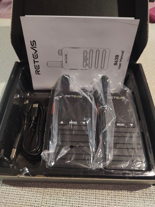 Retevis walkie talkie/krótkofalówki