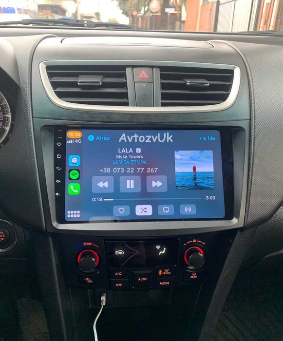 Магнитола SWIFT Suzuki SX4 LIANA S-Cross BALENO SX-4 CarPlay Android 16
