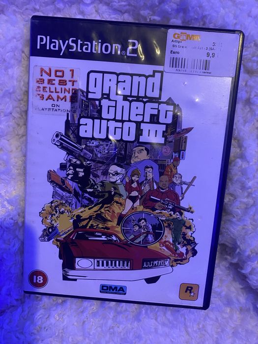 Gta III jogo playstation 2