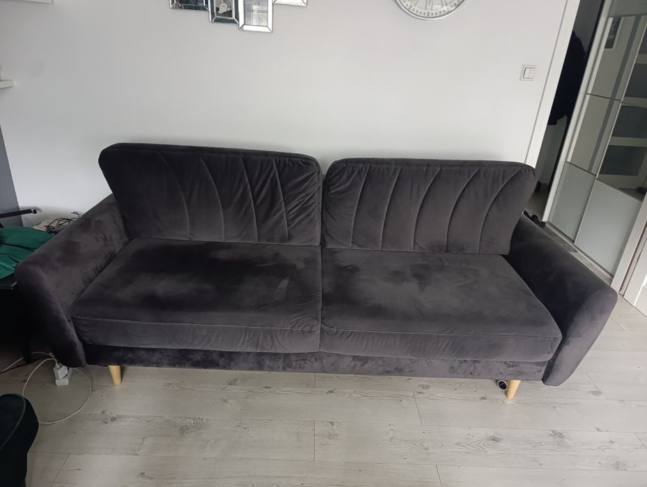 Sofa rozkładana z funkcją spania