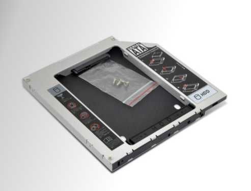 Caddy Slim OEM 12.7mm para HDD/SSD 2.5" com Conector SATA