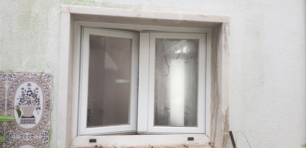 Janelas em alumínio branco para exterior