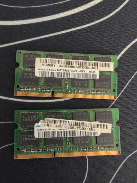 Ram ddr2 2x2gb so-dimm samsung