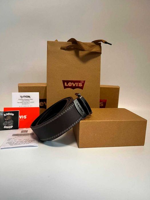 Ремінь чоловічий Levi’s/ Подарунковий набір / РОЗПРОДАЖ