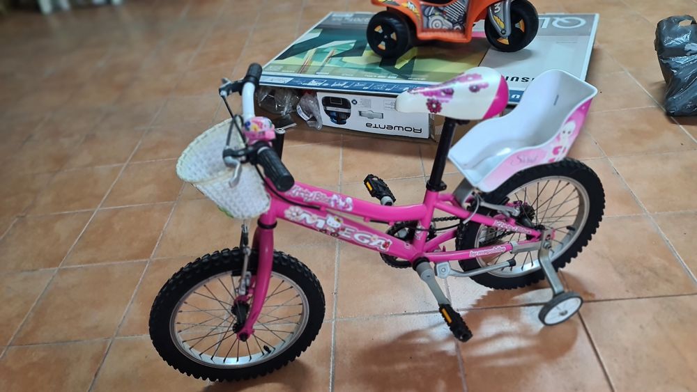 Bicicleta menina Hello Kitty
