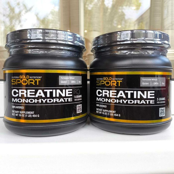 Креатин моногидрат, США, Creatine порошок, без добавок, 454 г