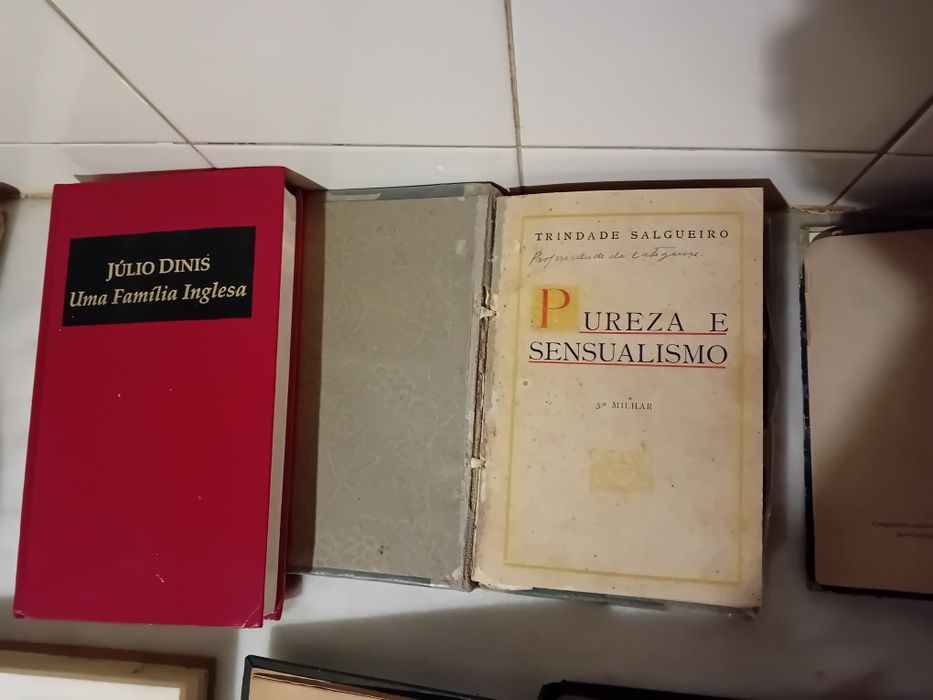 Conjunto de 12 Livros Antigos Capa Dura