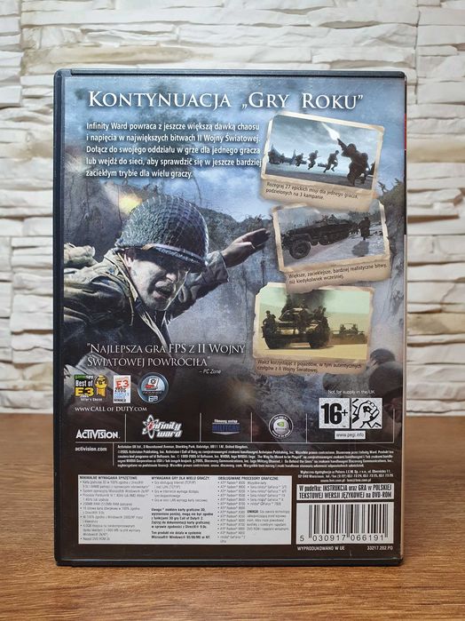 CALL OF DUTY 2 - polskie wydanie BEST OF PL [PC]