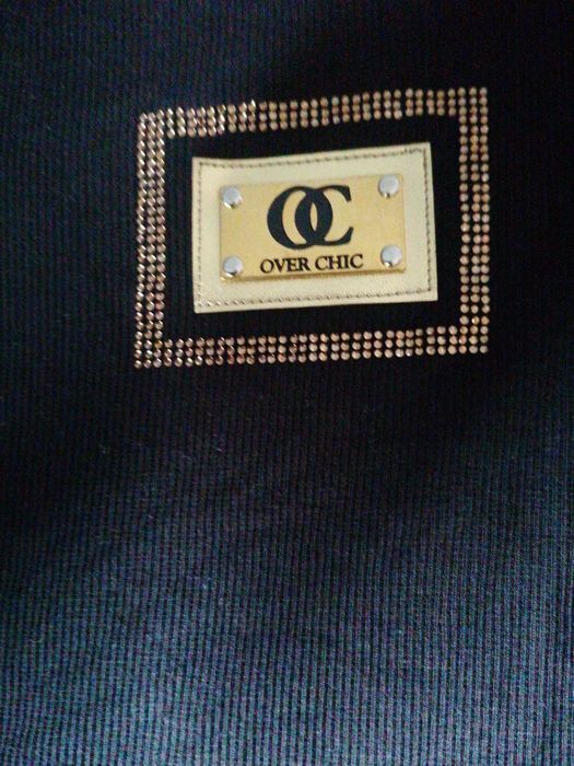 Sukienka prążek czarna nowa CC