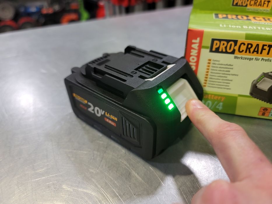 Аккумулятор ProCraft 4.0Ah 12/4 universal Makita 4.0Ah Гарантия 12мес