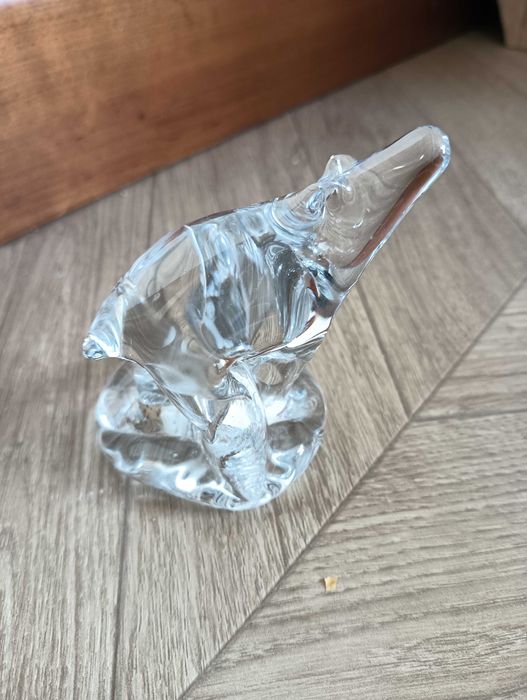 Szklana figurka, przycisk do papieru ozdoba