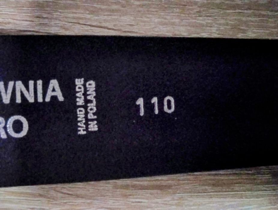 Męski skórzany  pasek 110cm , jeansów szer 4 cm