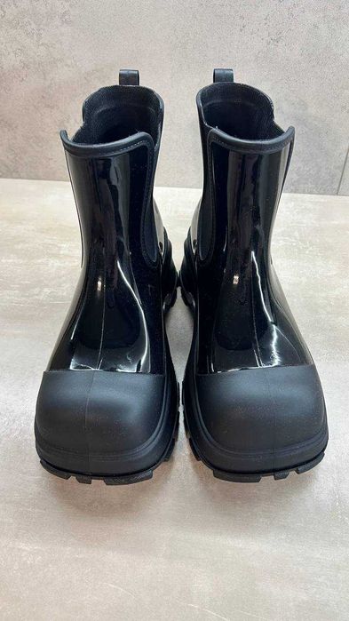 Резинові сапоги чорні/ Гумові чоботи
