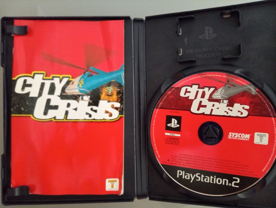 City Crisis - Jogo PS2 - Playstation2 - Como Novo!